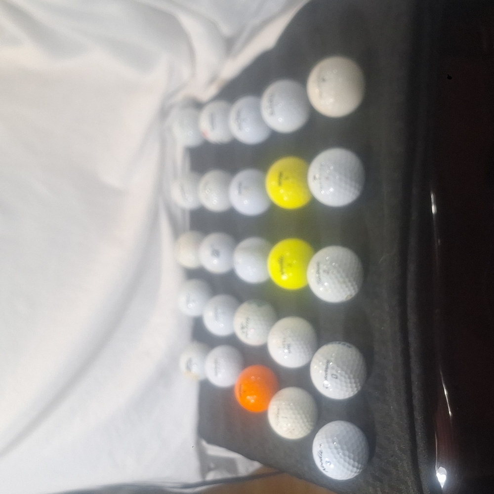 25 used Golf balls